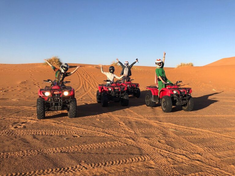 Quads a les dunes de Merzouga
